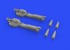 Eduard 648519 P-38F/ G superchargers 1/48 TAMIYA